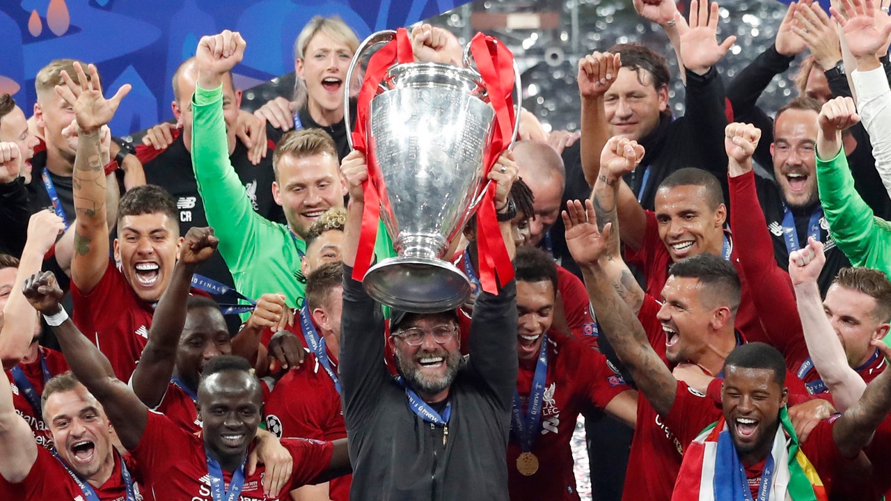 Liverpool coach Klopp wins Champions League on 3rd try